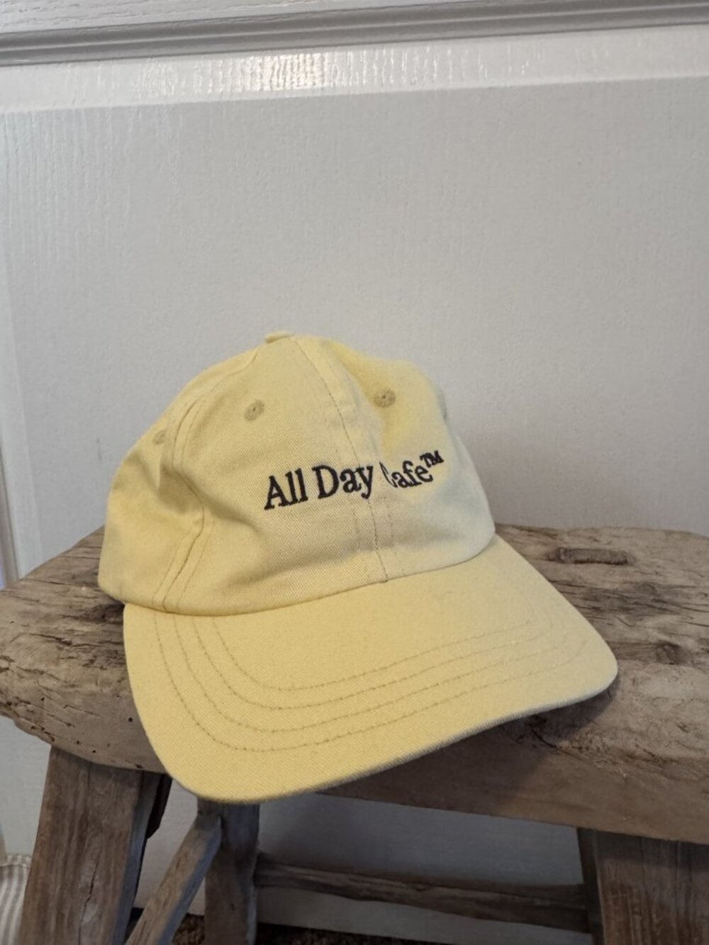 All Day Cafe Embroidered Baseball Cap